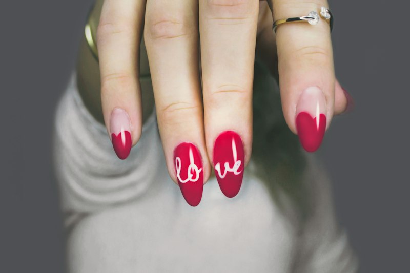 Bridal Embellished Nails