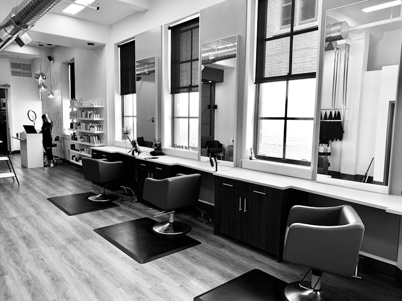 Shenal Beauty Salon Team and Station